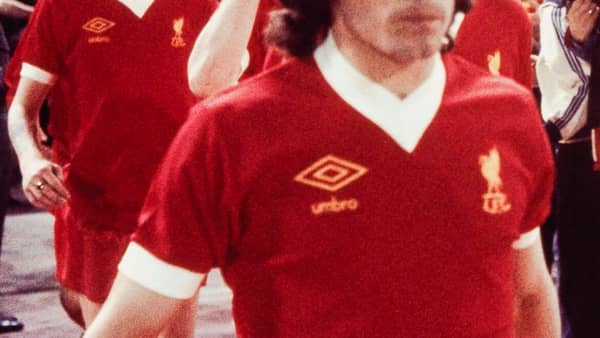 Kevin Keegan playing for Liverpool against FC Zürich